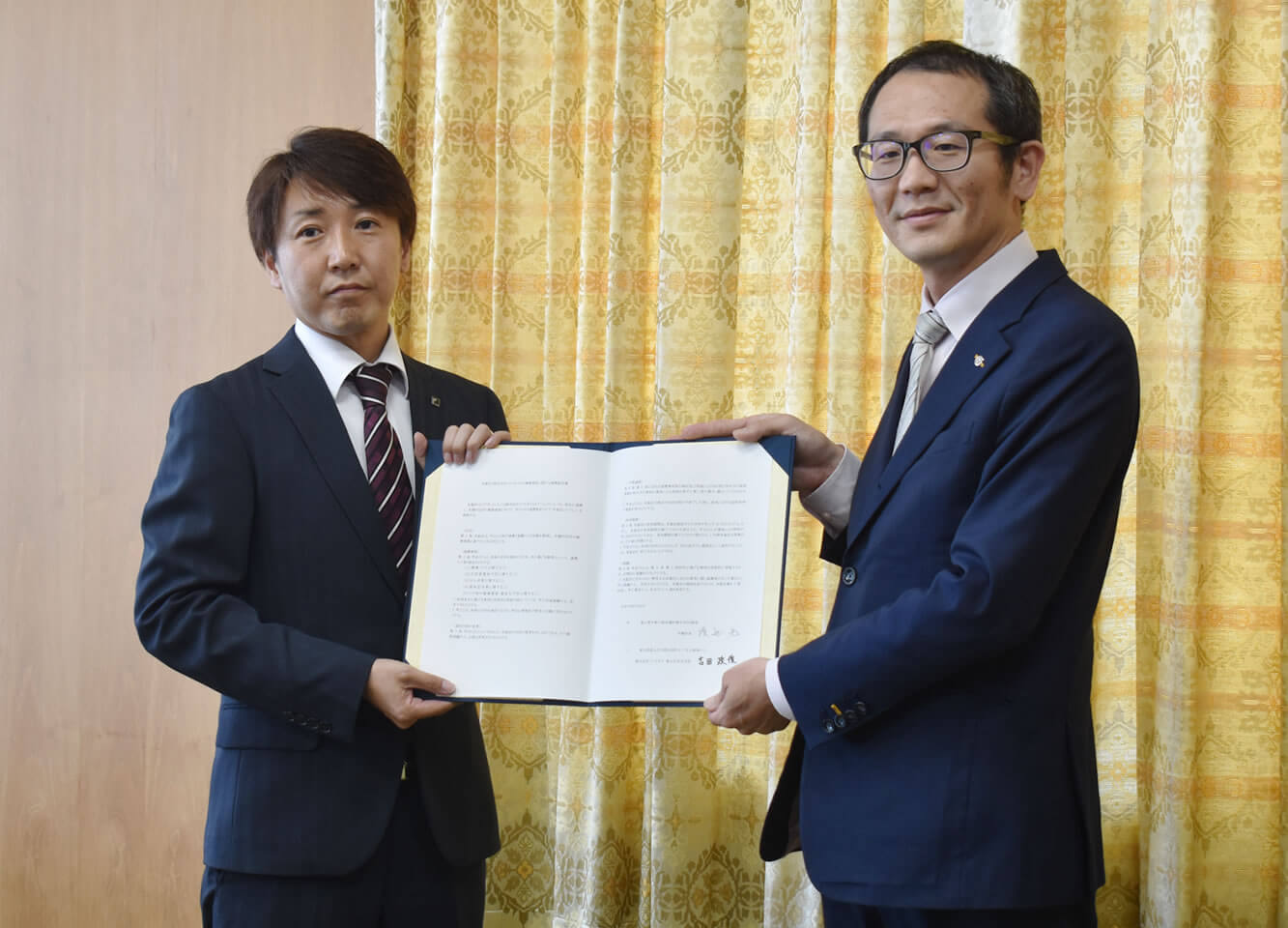 富山県滑川市と「健康増進に関する連携協定」を締結いたしました